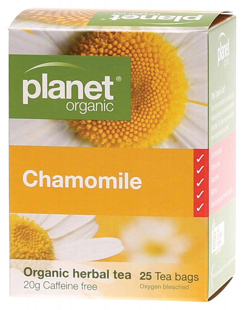 Planet Organic Chamomile Teabags 25